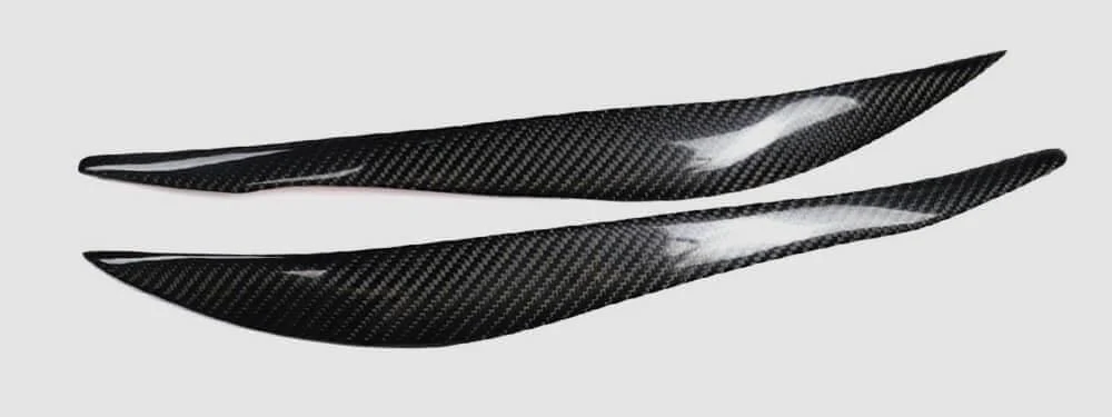 Ресницы на фары V1 DDCarbon для BMW 3 серия F30/F31 2012-2019 гг. натуральный карбон (137807)