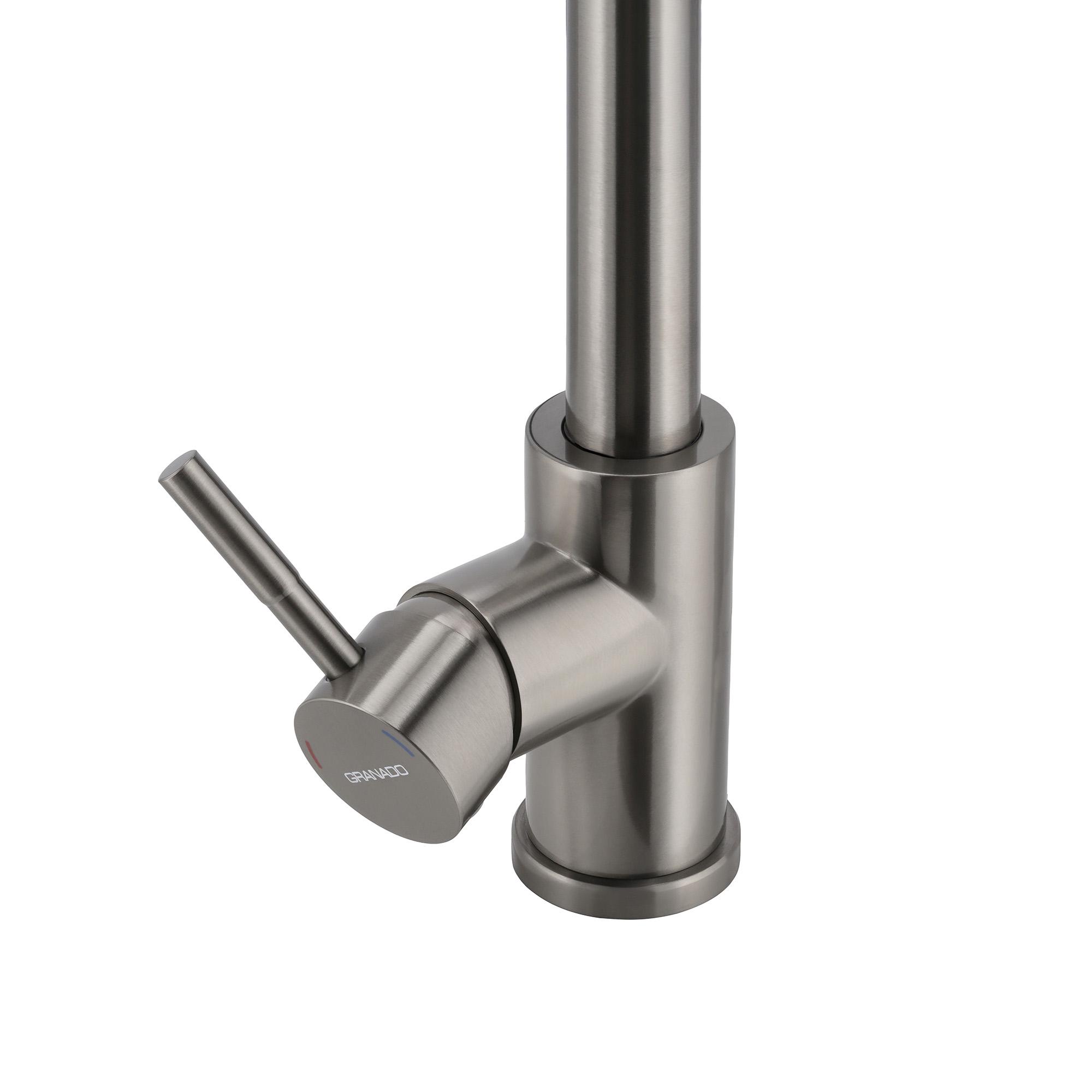 Змішувач на кухню Campo LUX PVD Black (gz0501LPVD) - фото 4 Змішувач на кухню Campo LUX PVD Black (gz0501LPVD) - фото 4