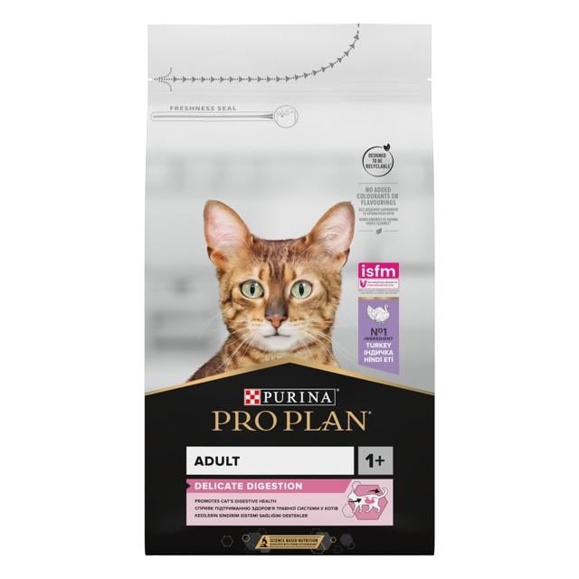 Корм с индейкой для кошек Purina Pro Plan Delicate 14 кг (2144335242)