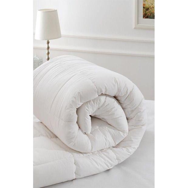 Одеяло двуспальное Ozdilek Beyaz 175х215 см 400 г/м2 100% хлопок 9985394 Белый (DR013785)