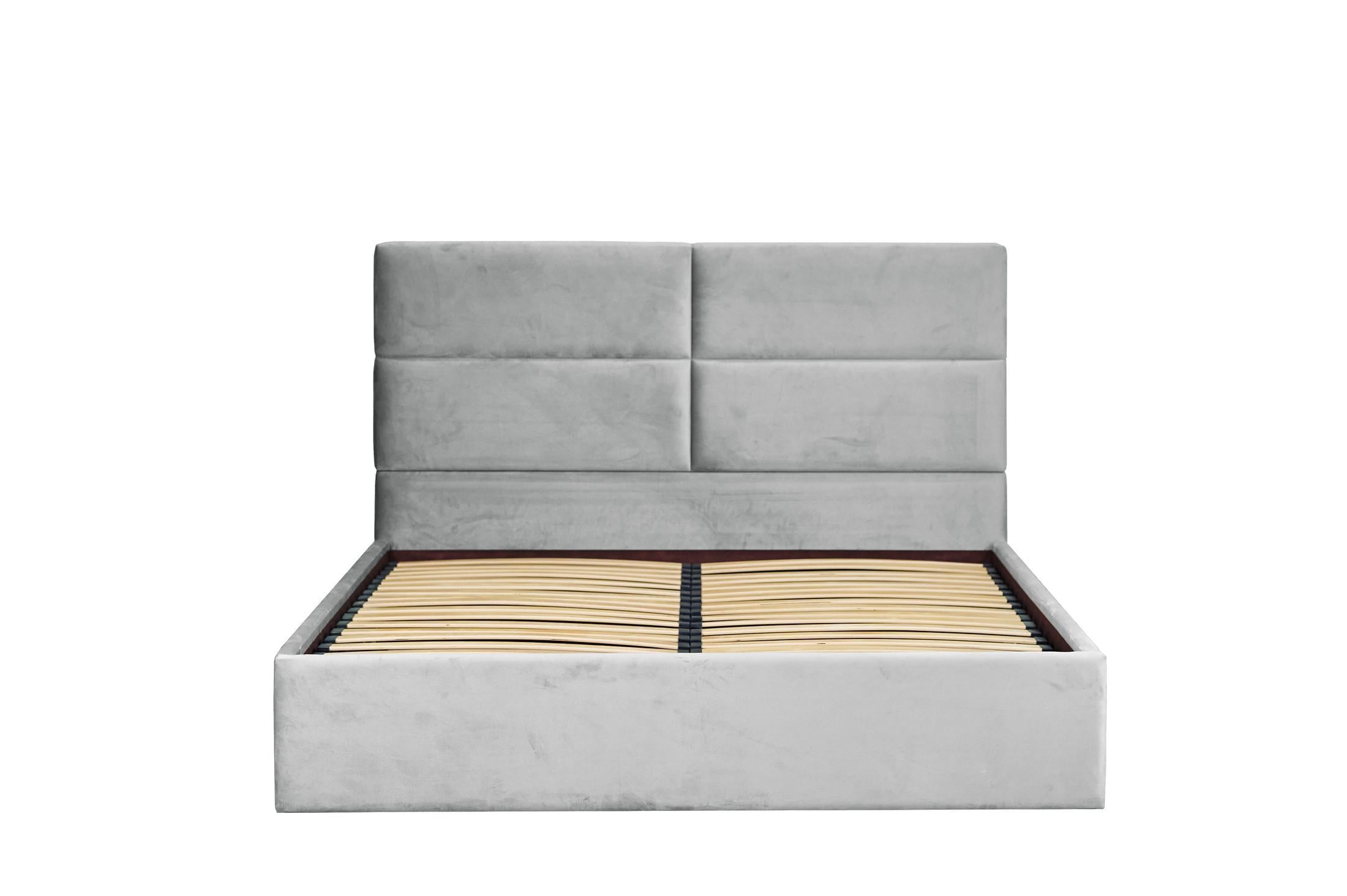 Кровать RidneTut Johnson Lite Lili 94 140х200 см Серый (33410010-94140)