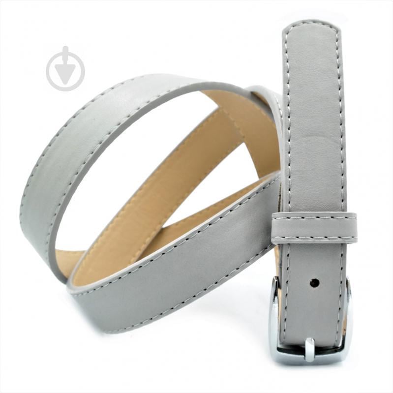 Женский ремень Le-Mon 110 см Серый (nwzh-25-0029)