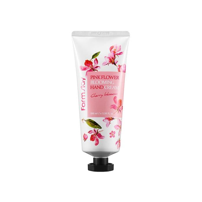 Крем для рук Farmstay Pink Flower Blooming (Cherry Blossom (FST001)