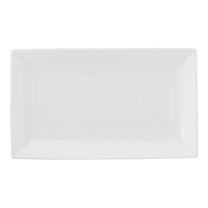 Блюдо сервировочное прямоугольное Maxwell & Williams WHITE BASICS ROUND фарфор 34х19 см (2631597)