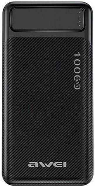 Повербанк AWEI P5K 10000 mah Чорний (1689327858)