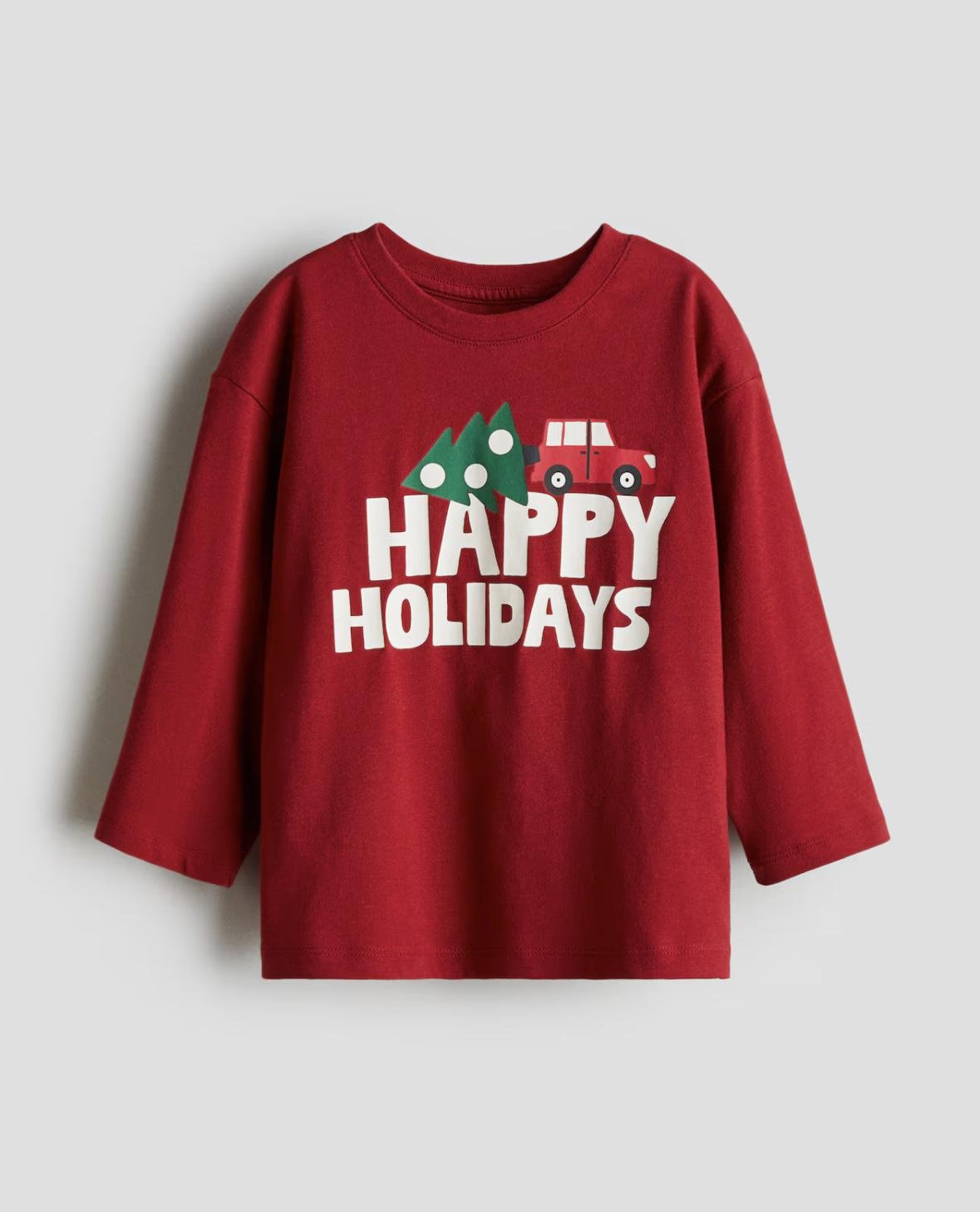 Лонгслив детский H&M 92 см Красный (210)