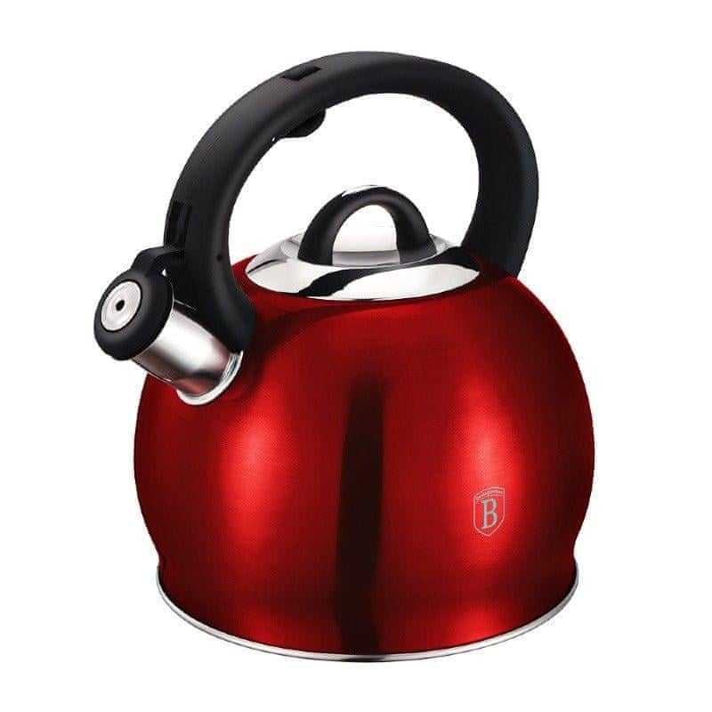 Чайник со свистком Berlinger Haus Burgundy Metallic Line 3 л (BH-1836)