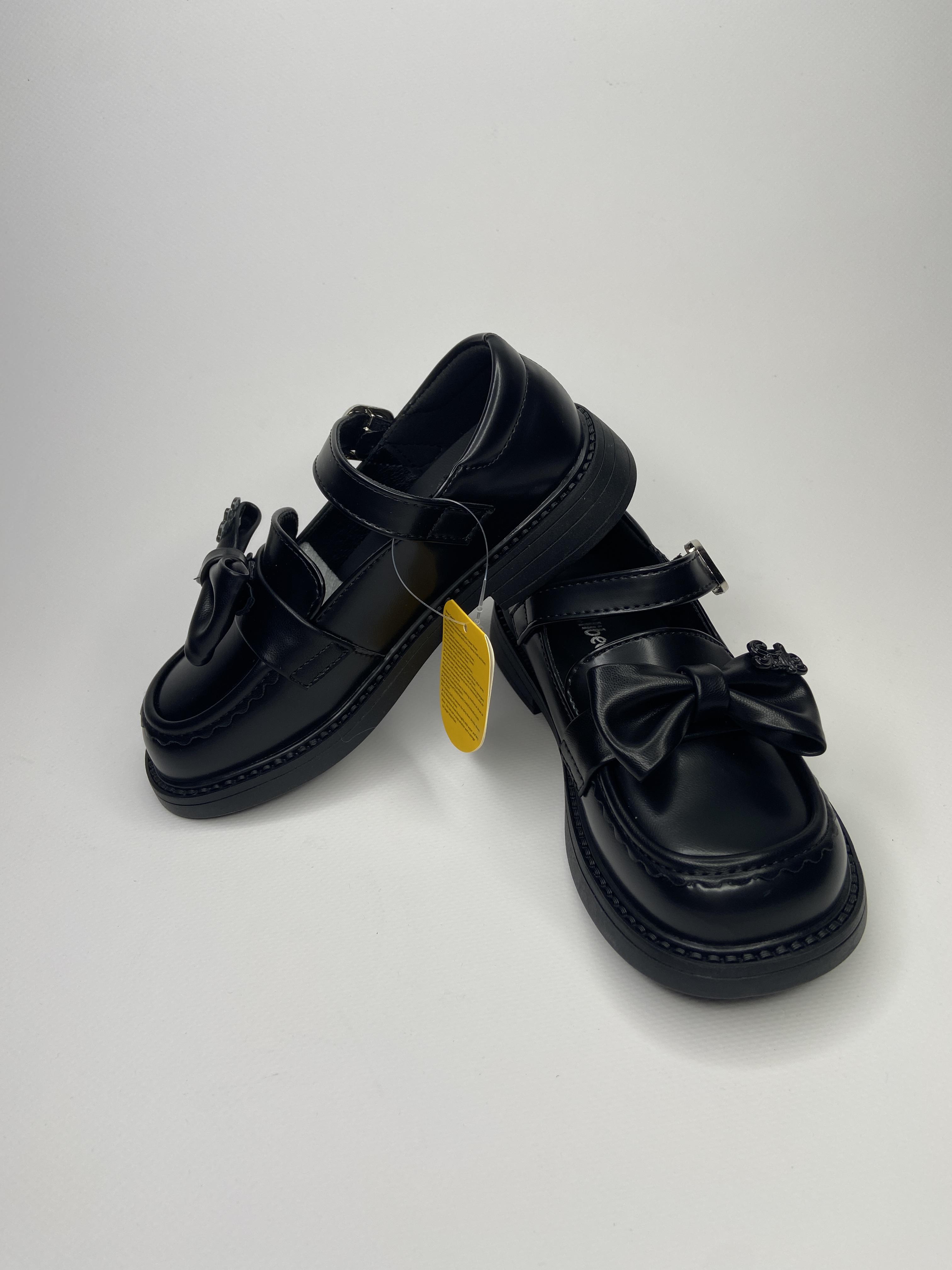 Туфлі для дівчаток ТМ Clibee 451245 р. 31 19 см Чорний (28106349) - фото 2 Туфлі для дівчаток ТМ Clibee 451245 р. 31 19 см Чорний (28106349) - фото 2