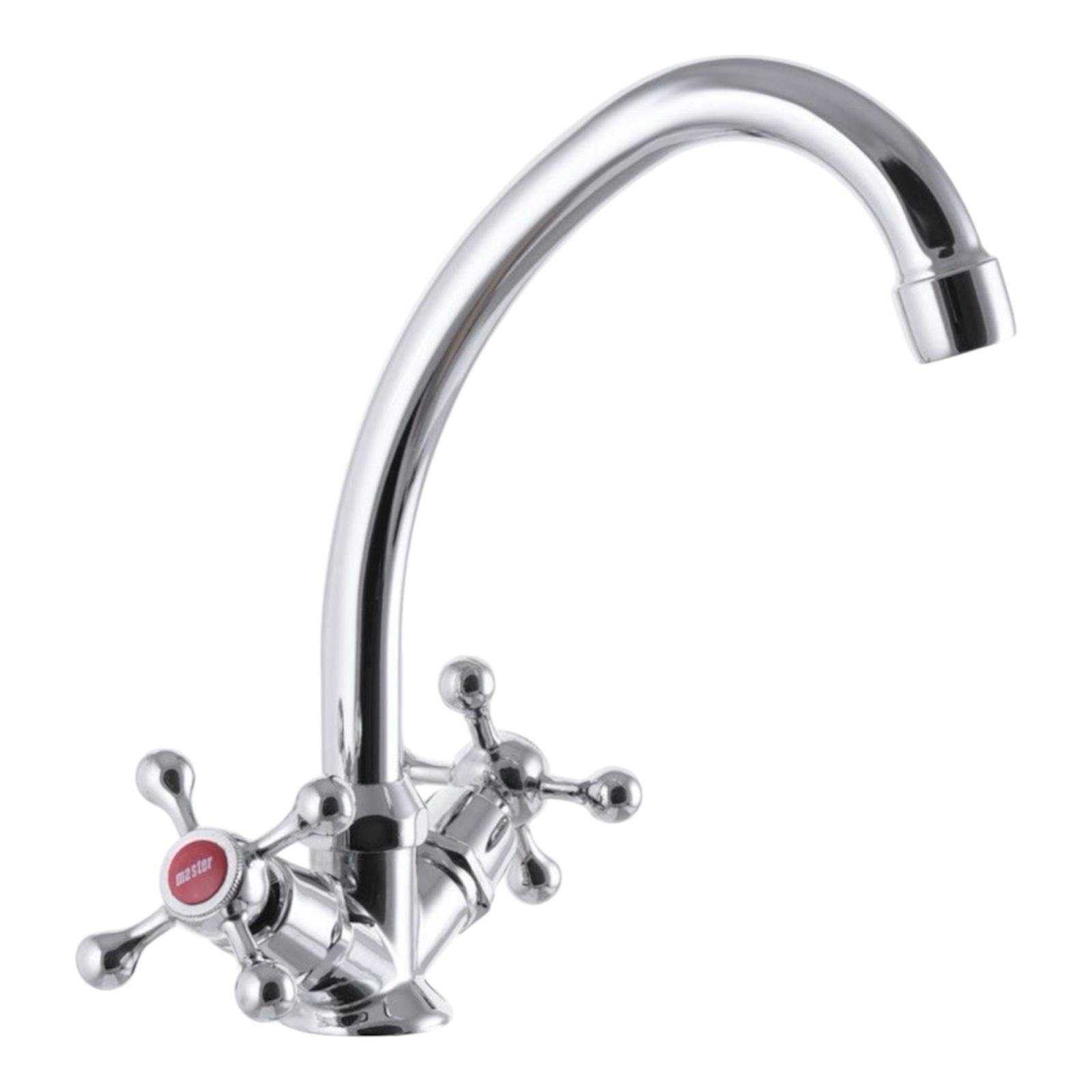 Змішувач для мийки Master 555 гайка кераміка (MR0012)