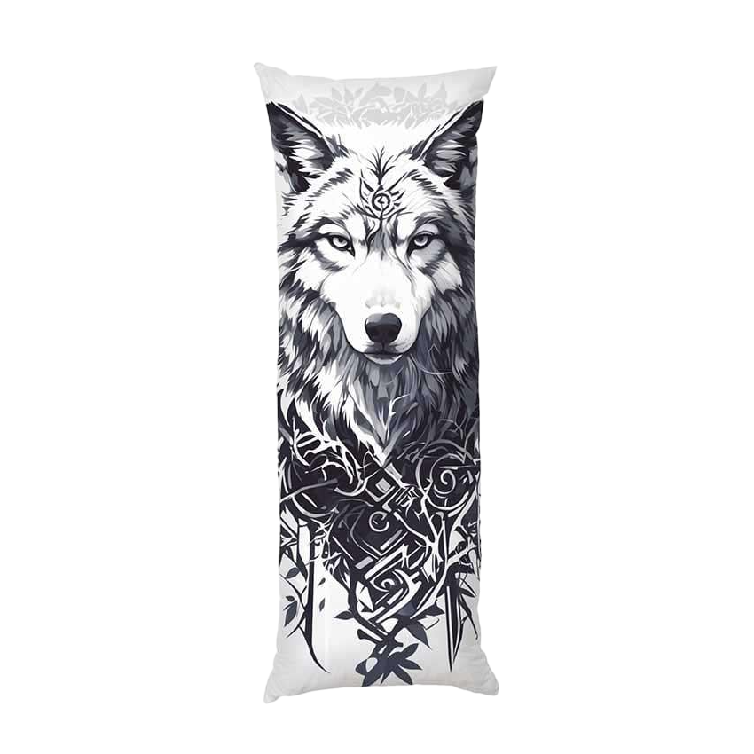 Подушка дакимакура Forest wolf Picture Patterns габардин 180х60 см (113833-4)