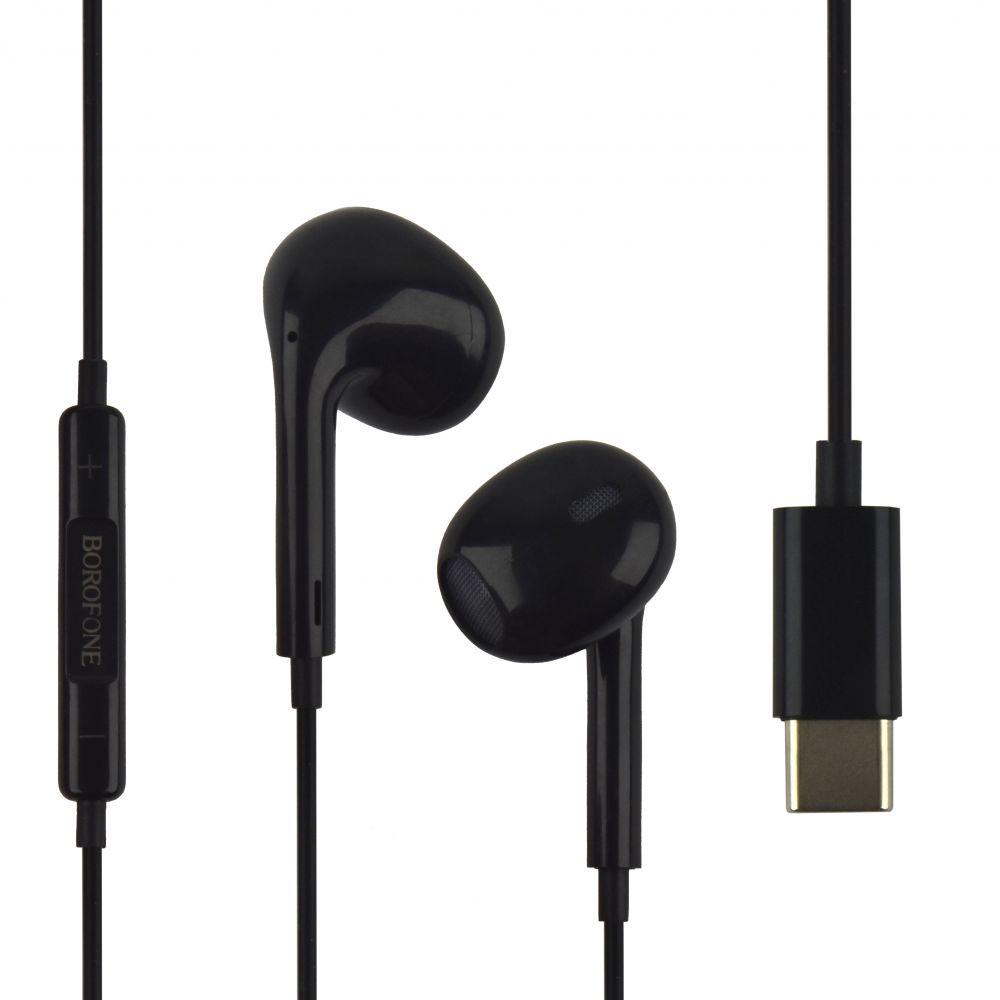 Навушники Borofone BM30 Max Type-C 1.2m Black (29caa1-16548)