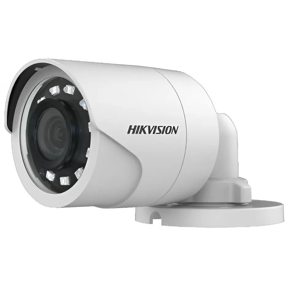 Камера відеоспостереження Hikvision DS-2CE16D0T-IRF з мікрофоном Білий (99-00003104)