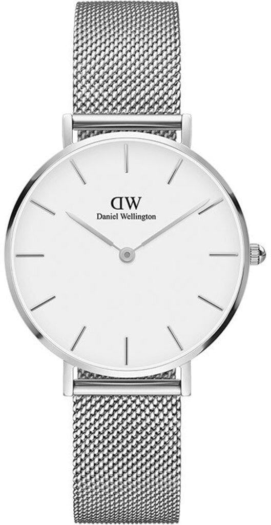 Годинник кварцевий Daniel Wellington DW00100220 Petite Sterling White S 28