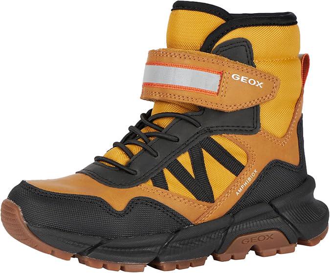 Ботинки зимние Geox Flexyper Plus с мембраной Amphibiox р. 29 Dk Yellow/Black (26138266)