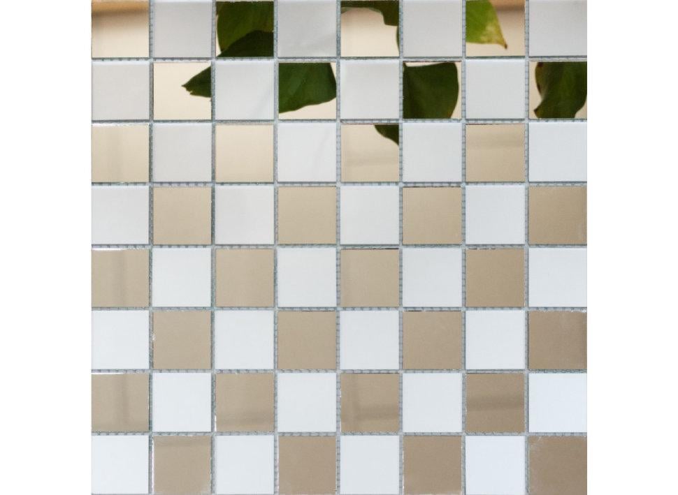 Мозаика зеркальная Vivacer ZM-06 на сетке (001471)