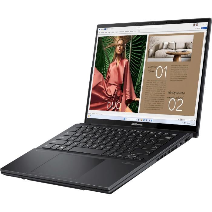 Ноутбук Asus Zenbook Duo (2024) UX8406MA-QL048W Inkwell Gray (90NB12U1-M001S0) - фото 8