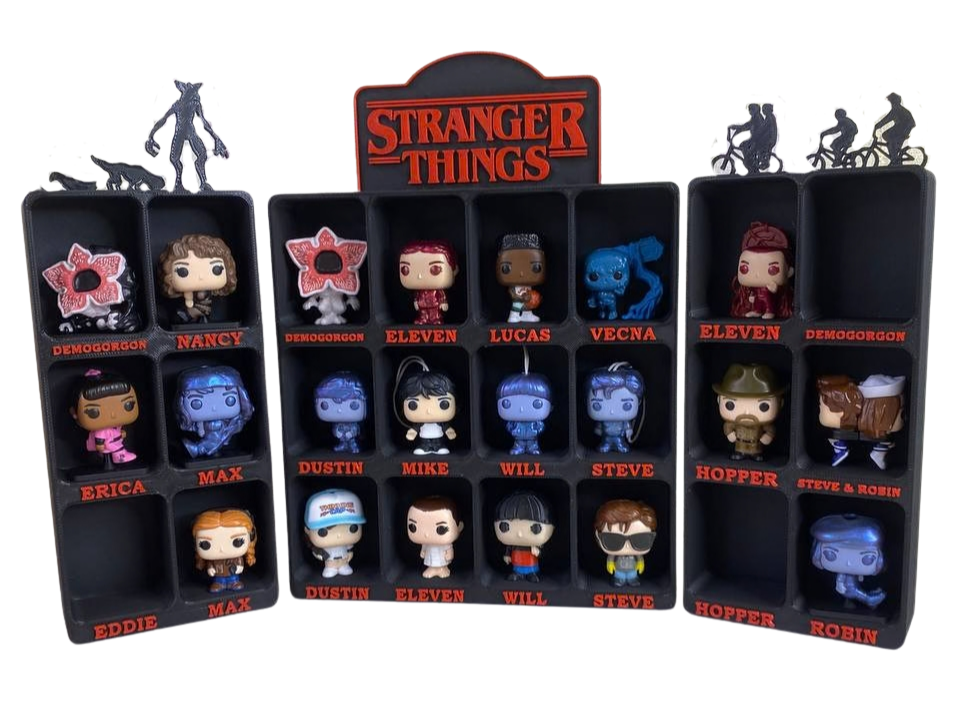 Полка тематическая Большой раскладной Дом для Фигурок Stranger Things Kinder Joy Funko Pop Stand