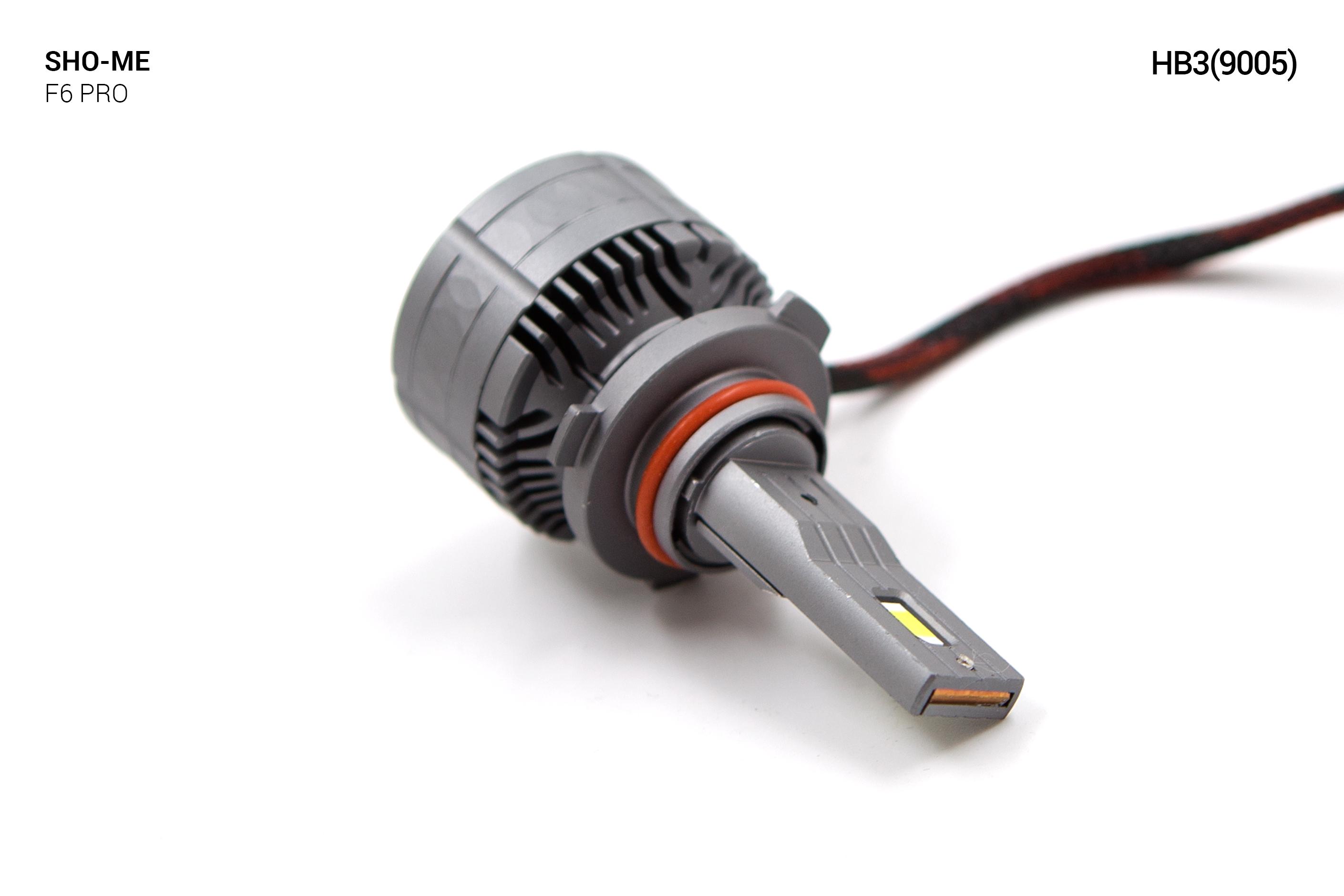 Автолампи Sho-Me F6-Pro 9005 LED 35W 2 шт. - фото 3 Автолампи Sho-Me F6-Pro 9005 LED 35W 2 шт. - фото 3