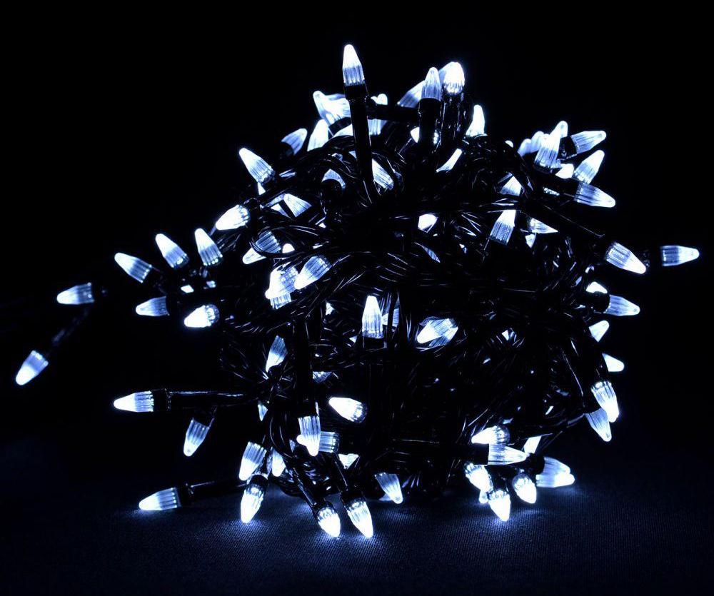Гирлянда 200W-2 200 LED конус прозрачный Белый (47775)