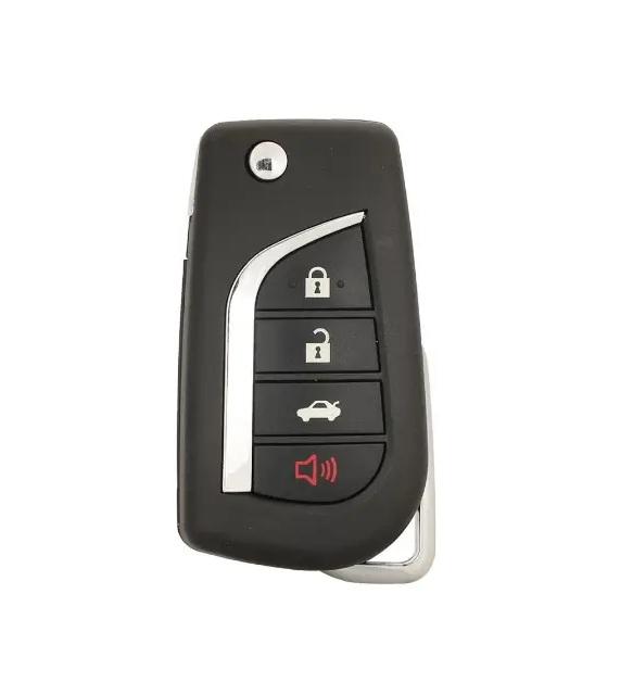 Автоключ со штатной охранной системой Toyota RK25