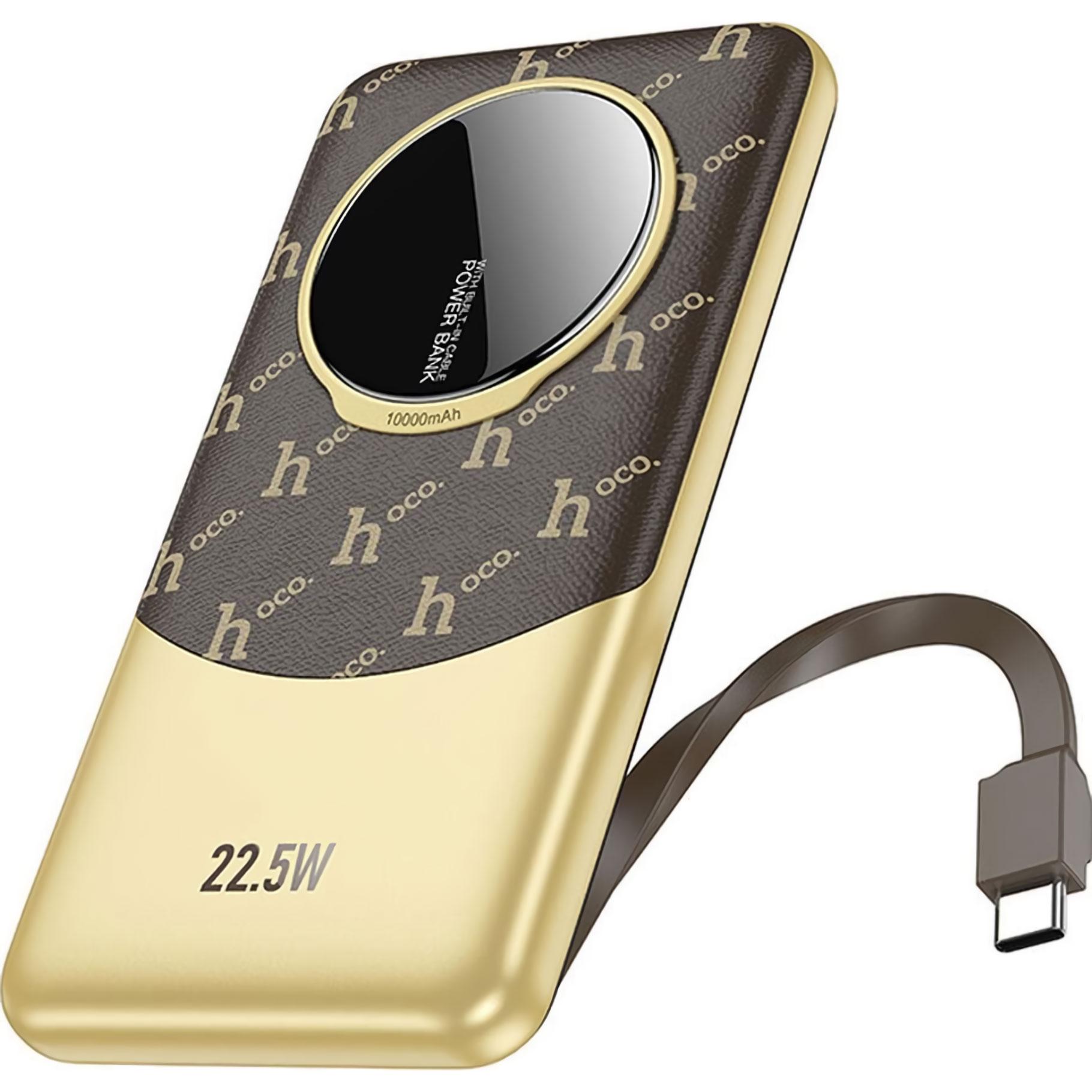 Зовнішній акумулятор Hoco Q29 Nobility USB-C 10000 mAh 22,5W Brown Зовнішній акумулятор Hoco Q29 Nobility USB-C 10000 mAh 22,5W Brown