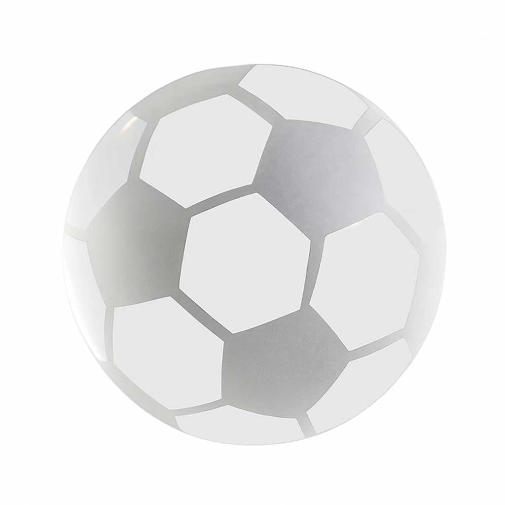 Статуэтка 3D Мяч стеклянный сувенирный 4 см (2686056889)