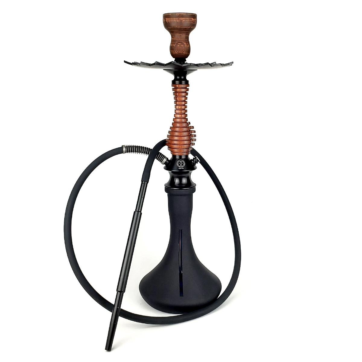 Кальян Karma Hookah 3.0 Mini Brown з колбою Craft Black Matt (034-277) - фото 2