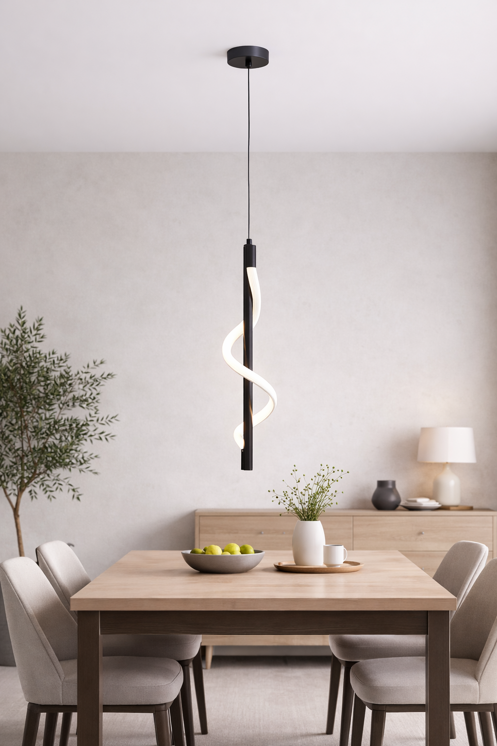 Подвесной светильник Lume Vento LED нейтральный свет 15W (20408/60BK) Подвесной светильник Lume Vento LED нейтральный свет 15W (20408/60BK)