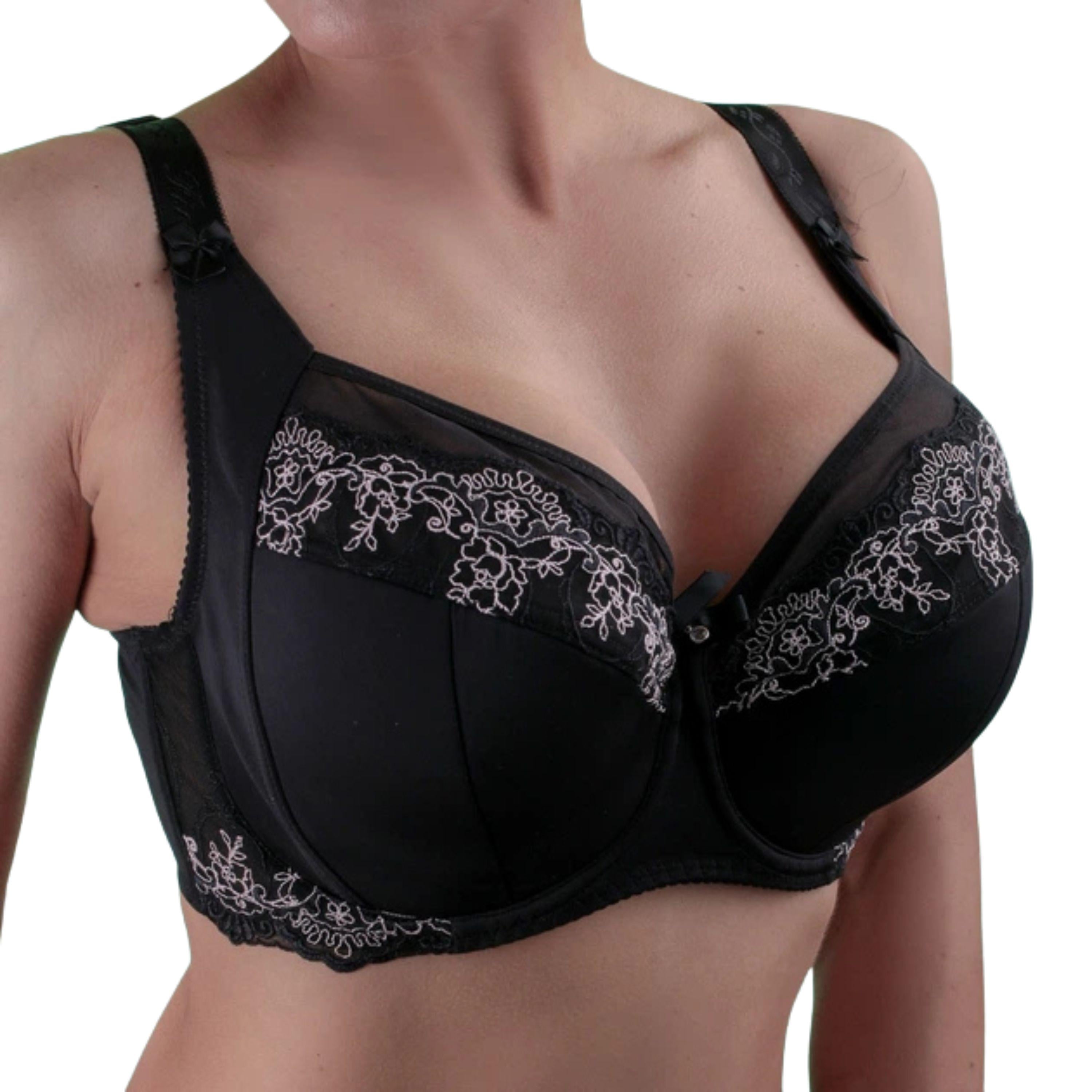 Бюстгальтер с косточками Finikin полупоролон 80E Черный (5085)