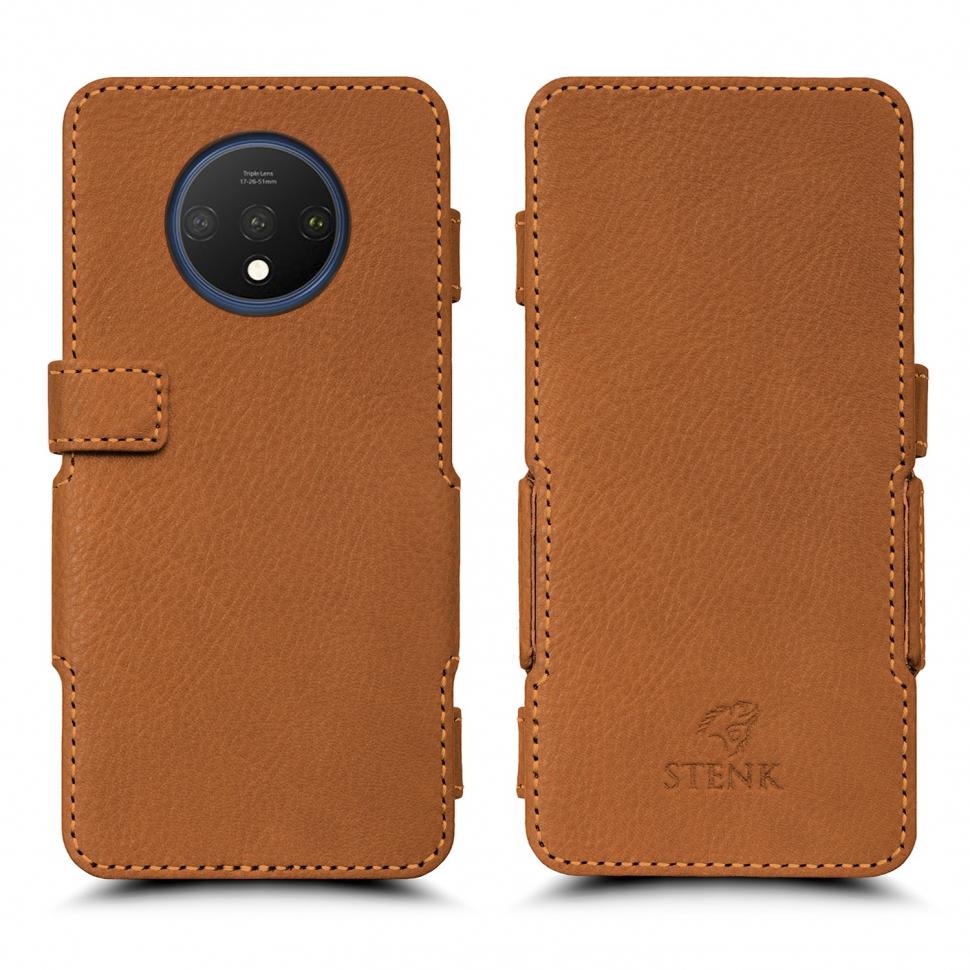 Чехол книжка Stenk Prime для OnePlus 7T Camel (65425)