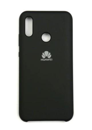 Чехол силиконовый Silicone Case для Huawei P Smart 2019 черный