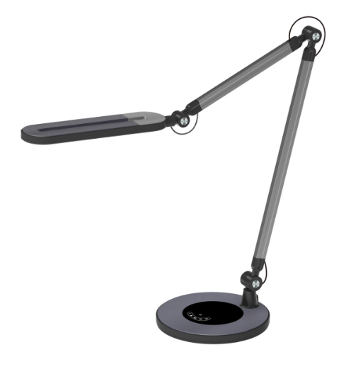 Лампа настольная светодиодная Sirius гибкая 9 Вт Черный (BL-1221)