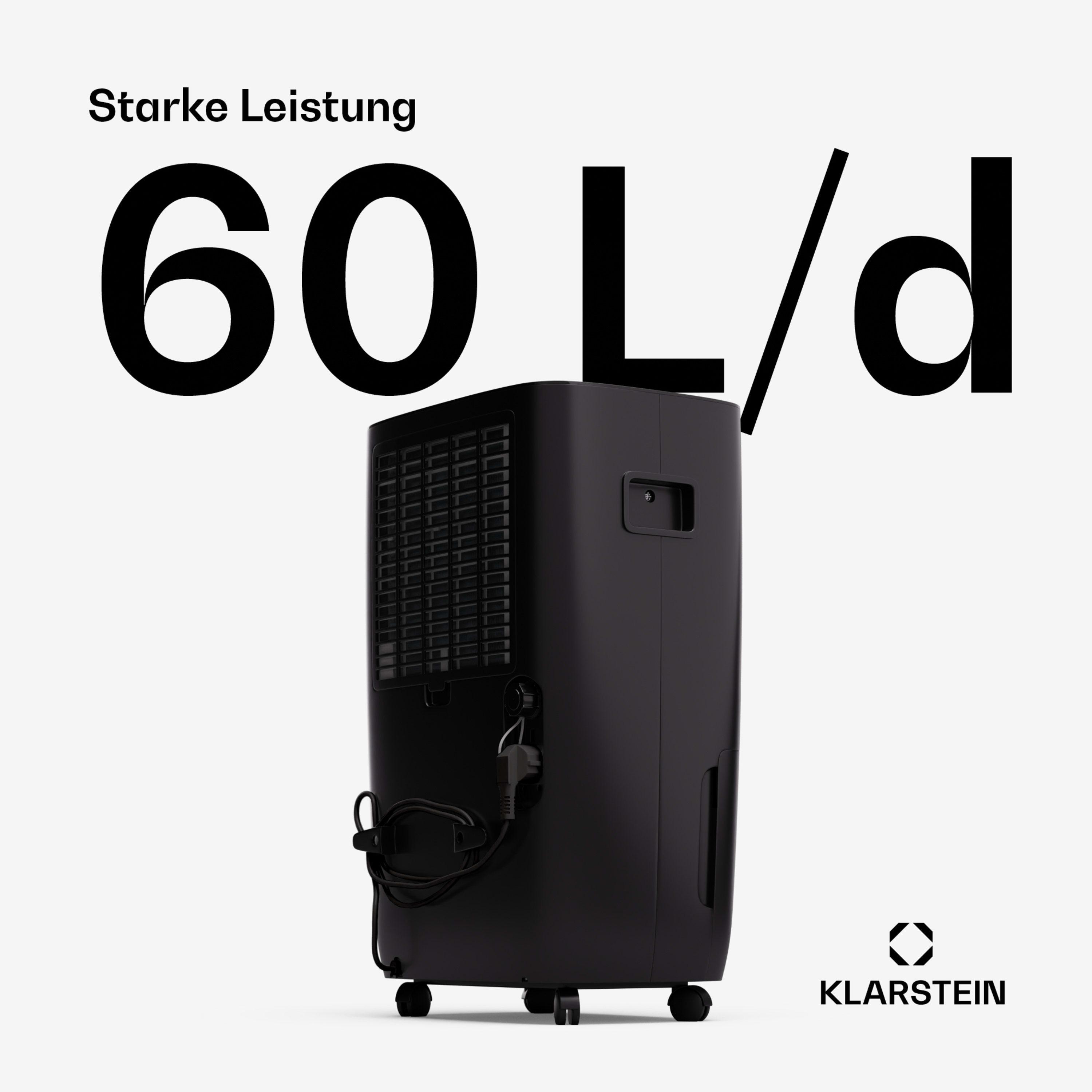 Осушувач повітря KLARSTEIN DryFy Connect 60 270 м3 (10045547) - фото 5 Осушувач повітря KLARSTEIN DryFy Connect 60 270 м3 (10045547) - фото 5