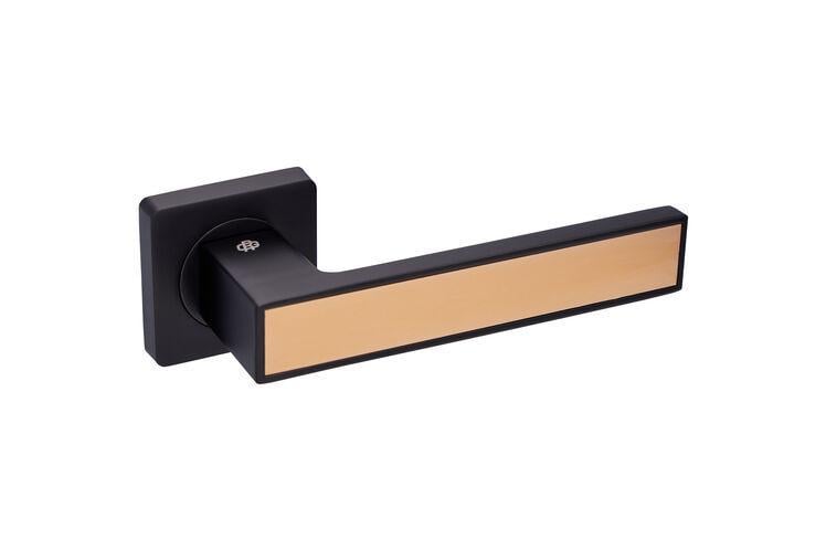 Ручки дверные Gavroche MAGNIUM A1 комплект Black/Gold (1707959175)
