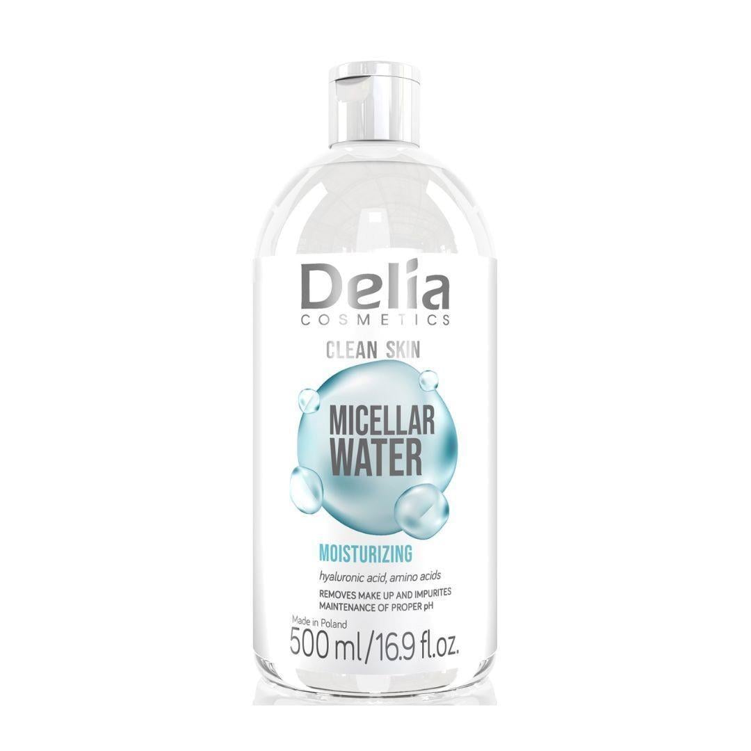 Міцелярна вода зволожуюча Delia Cosmetics Clean Skin 500 мл