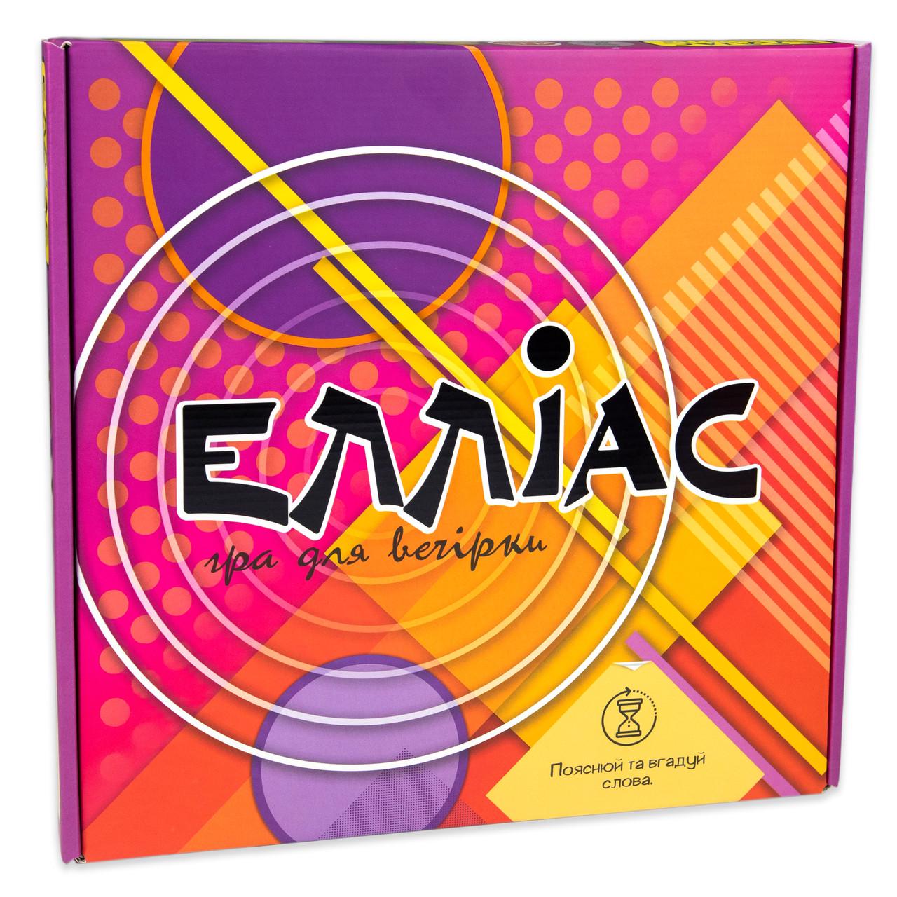 Настільна гра Strateg Елліас розважальна (30777)