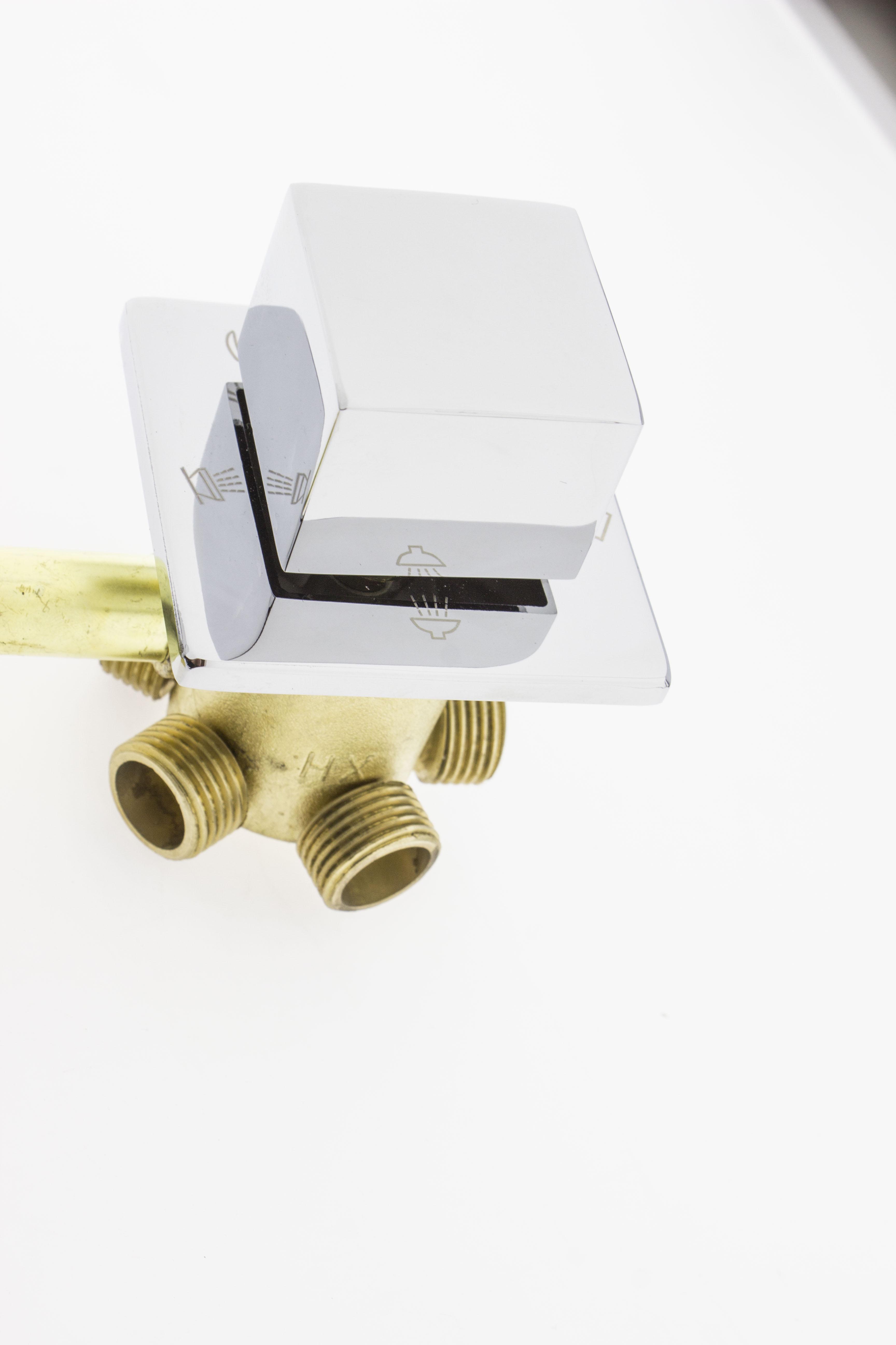 Змішувач для душової кабіни на п'ять положень під гайку у стійку душової кабіни (Г-5\10) - фото 8 Змішувач для душової кабіни на п'ять положень під гайку у стійку душової кабіни (Г-5\10) - фото 8