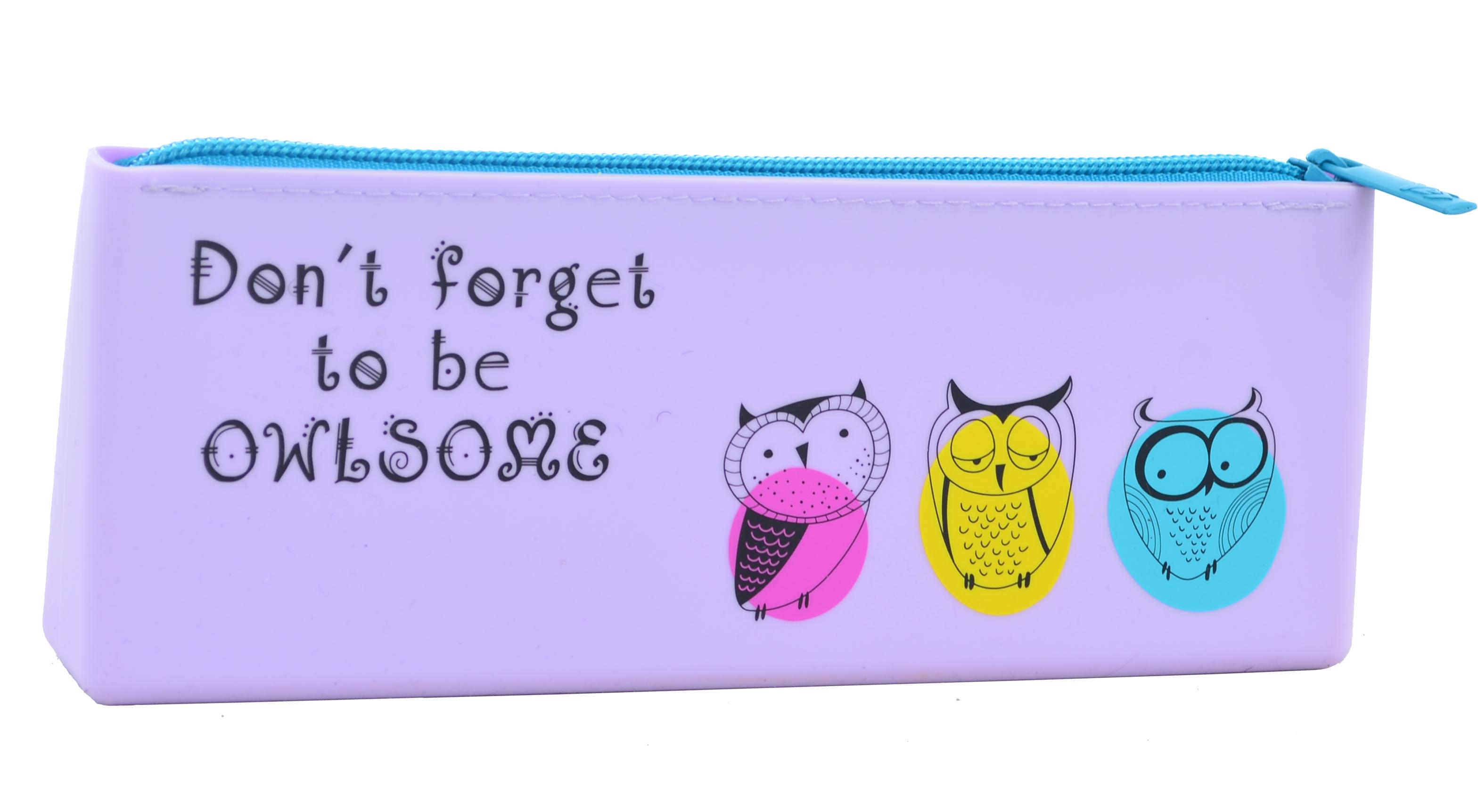 Пенал силиконовый YES Owlsome (531957)