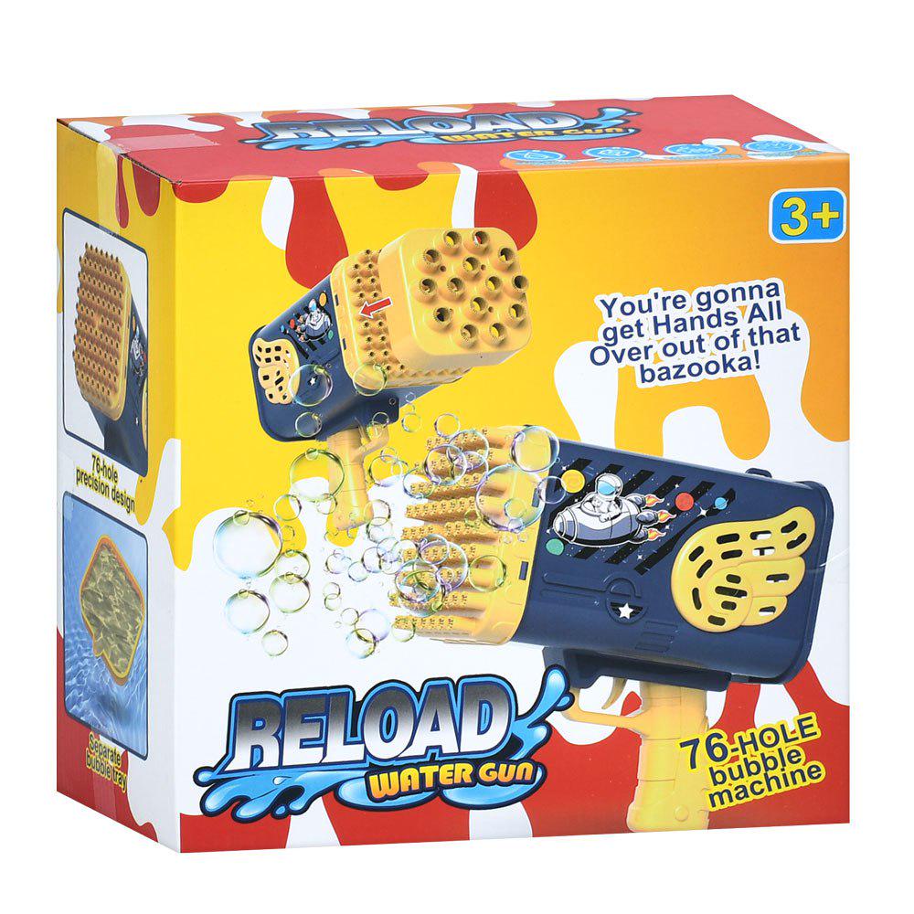 Мильні бульбашки XB-16 довжина 7,5 см пластик від 3 років вбудоване підсвічування Рожевий - фото 3 Мильні бульбашки XB-16 довжина 7,5 см пластик від 3 років вбудоване підсвічування Рожевий - фото 3