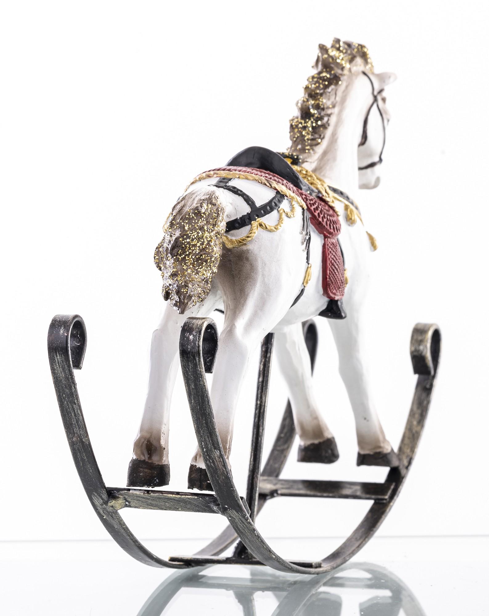 Статуетка декоративна ART-POL Кінь-гойдалка (147534) - фото 2