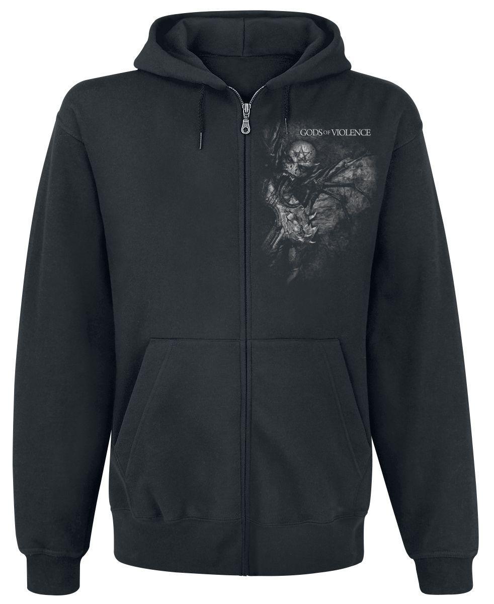 Толстовка з блискавкою Kreator GoV Gate M Чорний (13355) Толстовка з блискавкою Kreator GoV Gate M Чорний (13355)