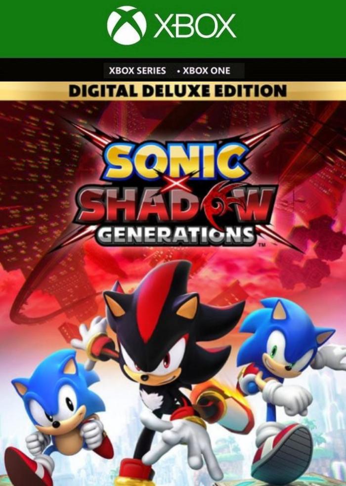 Ключ активації SONIC X SHADOW GENERATIONS Digital Deluxe Edition для Xbox One/Series S/X (93008713)