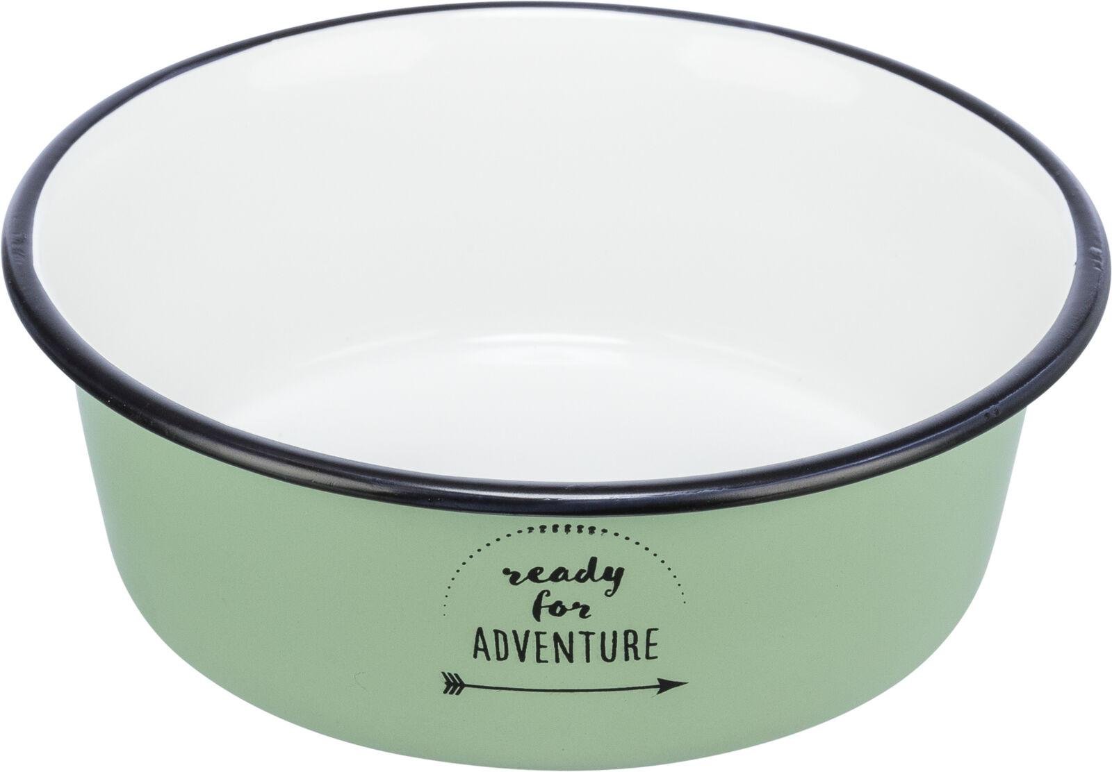 Миска для котов Trixie Adventure металл 12 см Зеленый (25211)