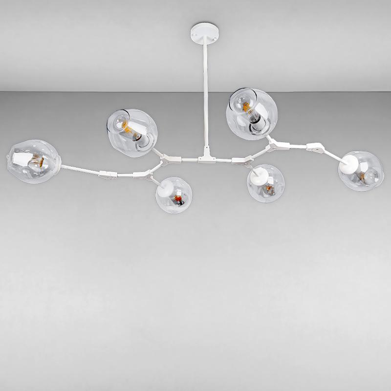 Люстра молекула подвесная Light House LS-17085-6 Белый Люстра молекула подвесная Light House LS-17085-6 Белый