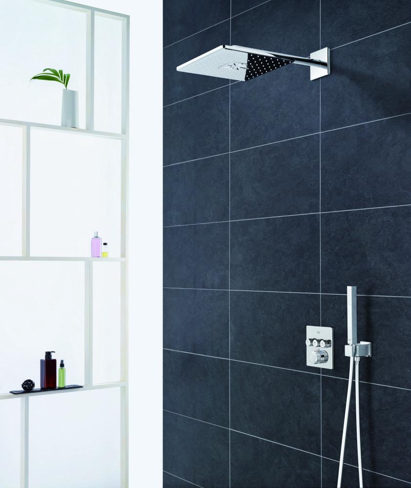 Термостат скрытого монтажа Grohe Grohtherm SmartControl на 3 потребителя (29126000) - фото 4