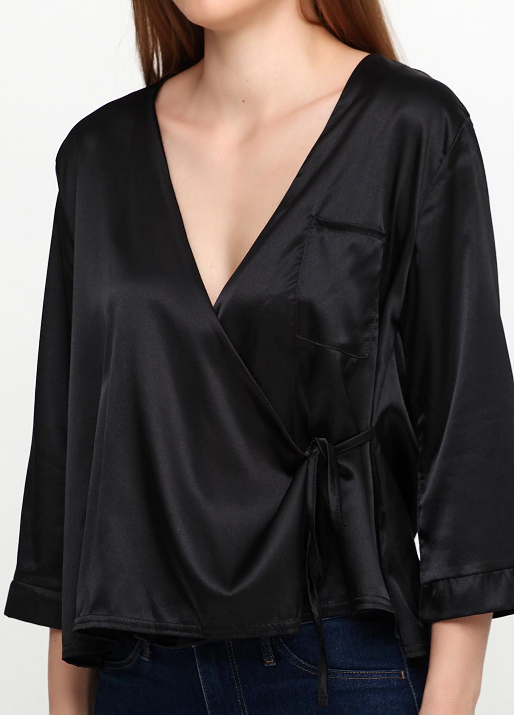 Блузка Boohoo 36 Черный (2000000404394) - фото 3 Блузка Boohoo 36 Черный (2000000404394) - фото 3