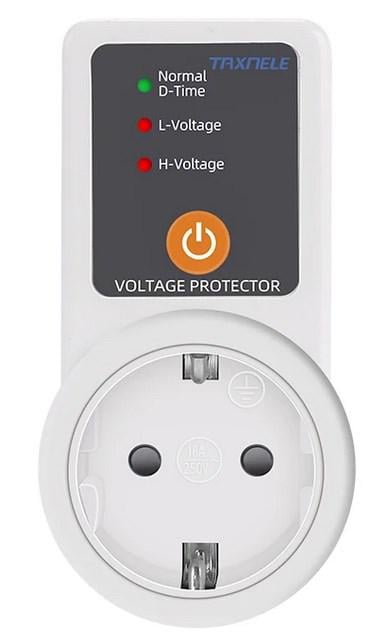 Реле напряжения с регулируемой автоматической защитой 140-300V (1604) Реле напряжения с регулируемой автоматической защитой 140-300V (1604)