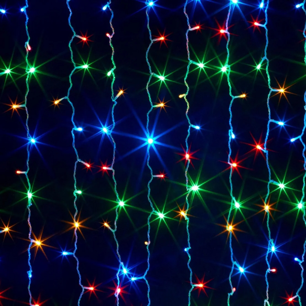 Гирлянда 560 LED Водопад 3х3 м светодиодная с 8 режимами (25898469)