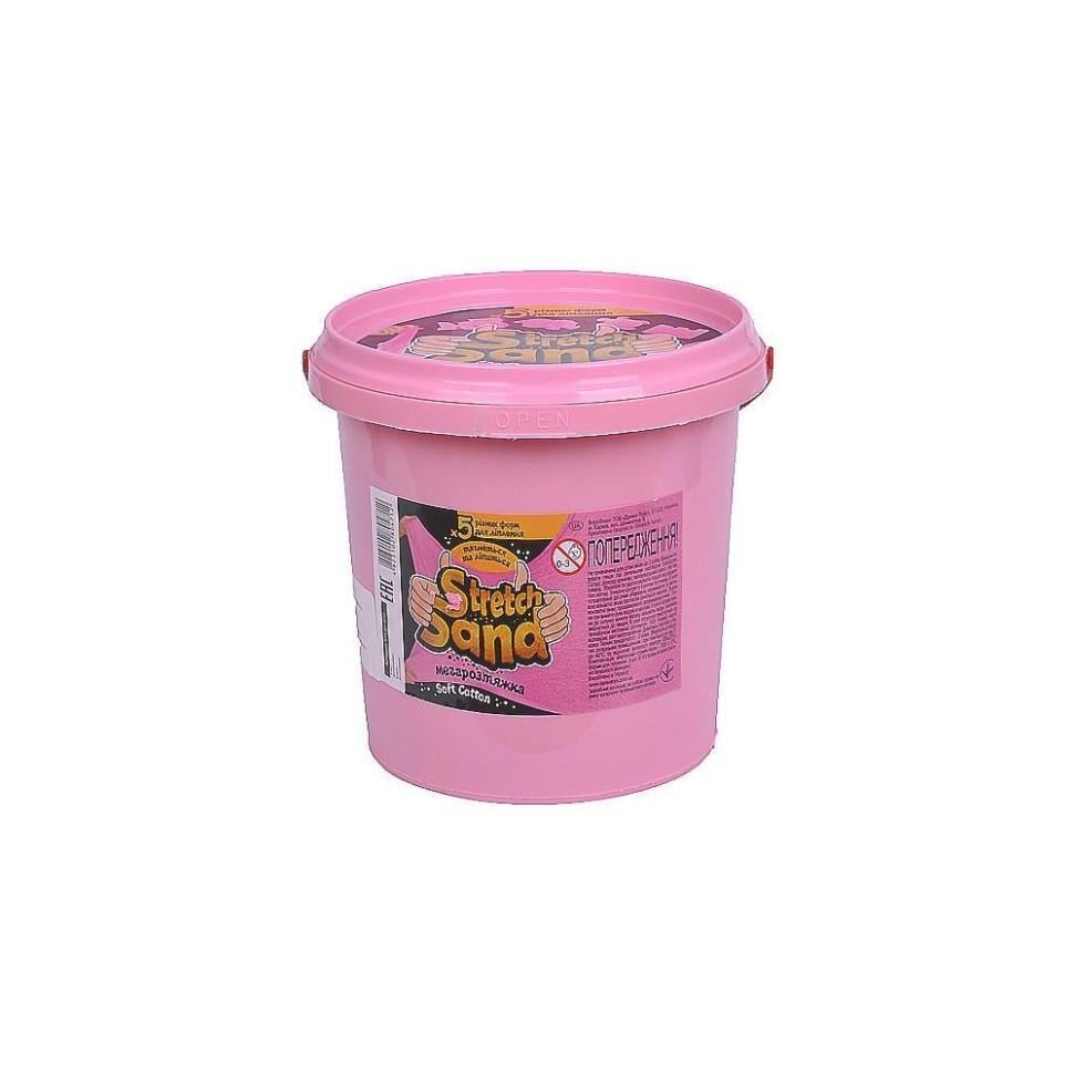 Креативна творчість Danko Toys Stretch Sand STS-01-01U 700 г Рожевий (RLT33062s43683)