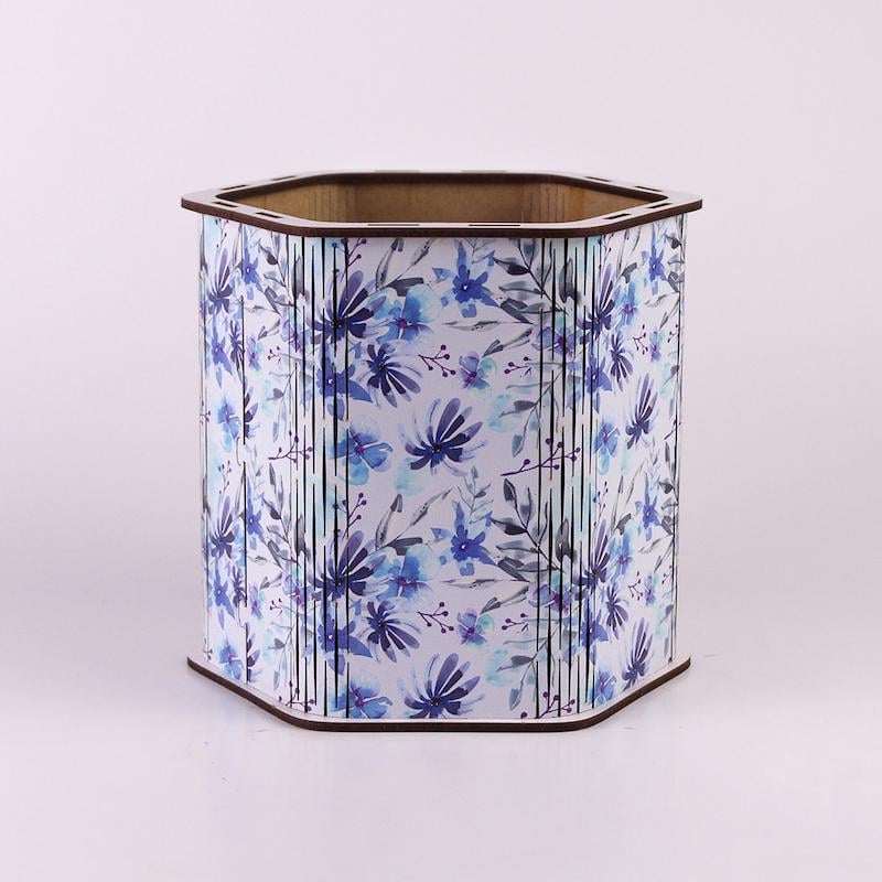 Коробка шестигранна 15х15 см (3134)